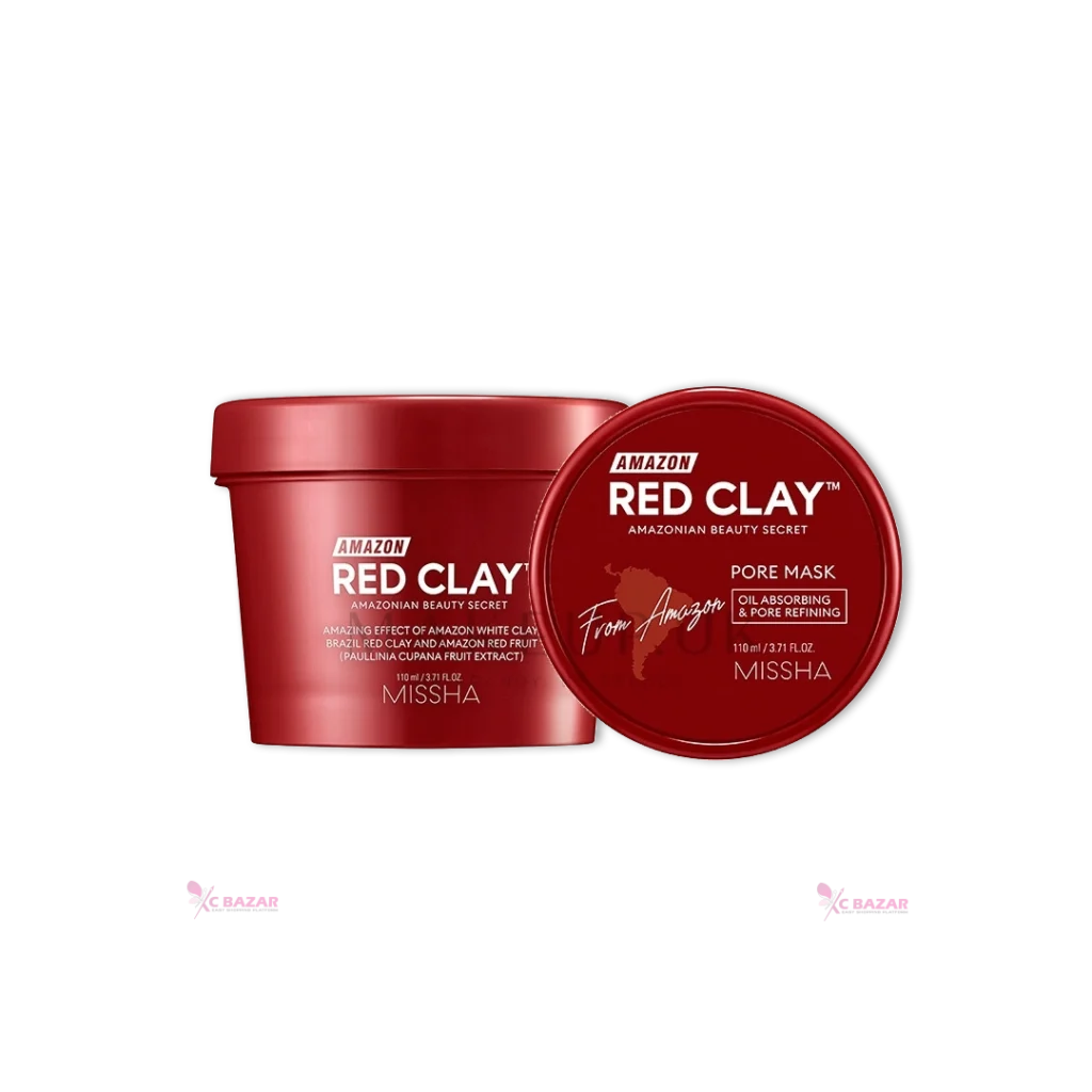 Missha Amazon Red Clay Pore Mask 110 ml