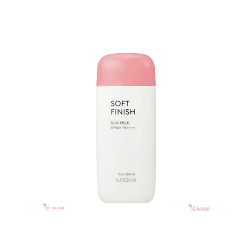 Missha Soft Finish Sun Milk SPF50+ Pa+++ 70 ml