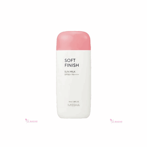Missha Soft Finish Sun Milk SPF50+ Pa+++ 70 ml