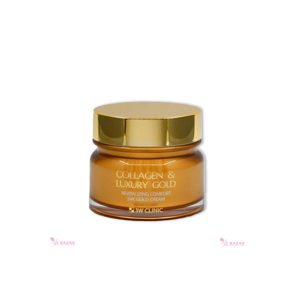 3w Clinic Collagen & Luxury Gold Revitalizing Comfort Gold Cream 100ml