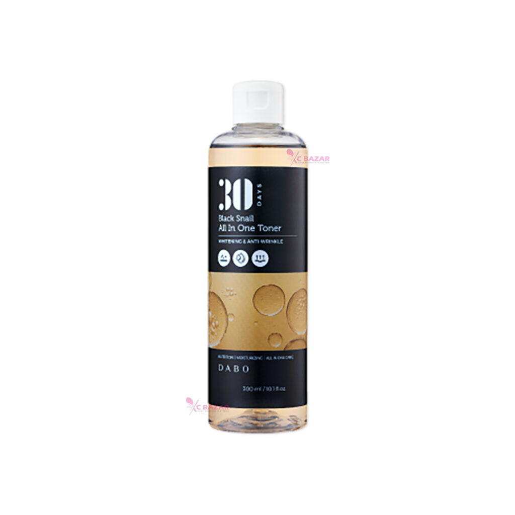 Dabo 30 Days Black Snail All In One Toner 300 ml