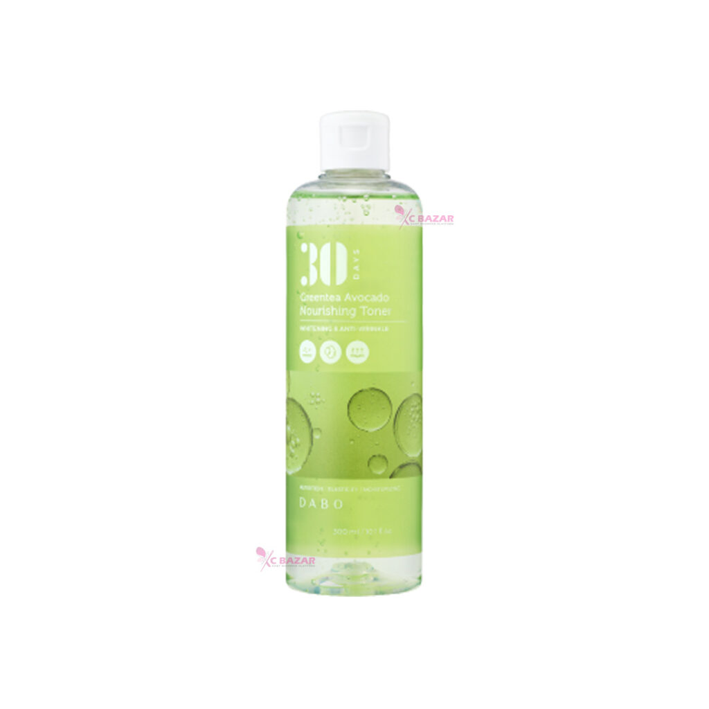 Dabo 30 Days Greentea Avocado Nourishing Toner 300 ml