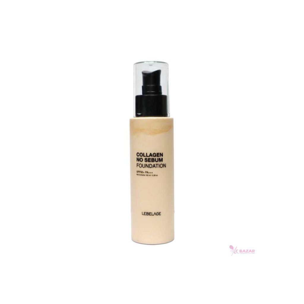 Lebelage Collagen No Sebum Foundation Spf 50+ PA+++