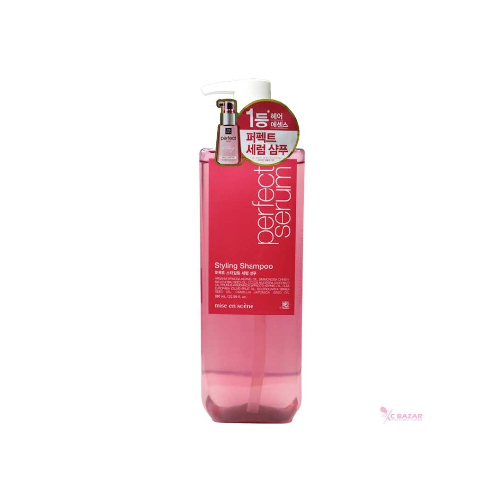 mise en scene Perfect Serum Styling Shampoo 680 ml