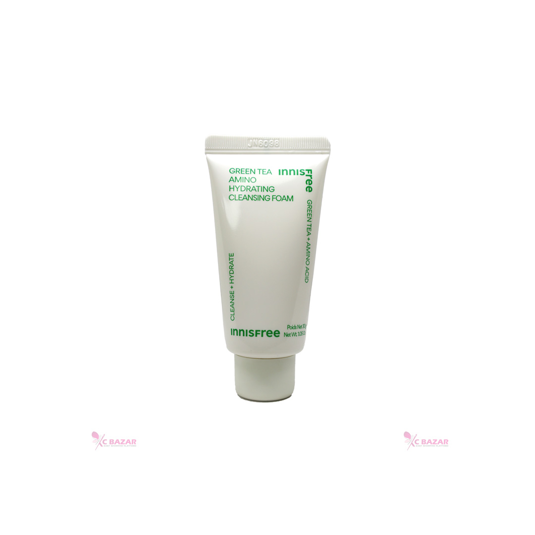 Innisfree Green Tea Amino Hydrating Cleansing Foam 30 g