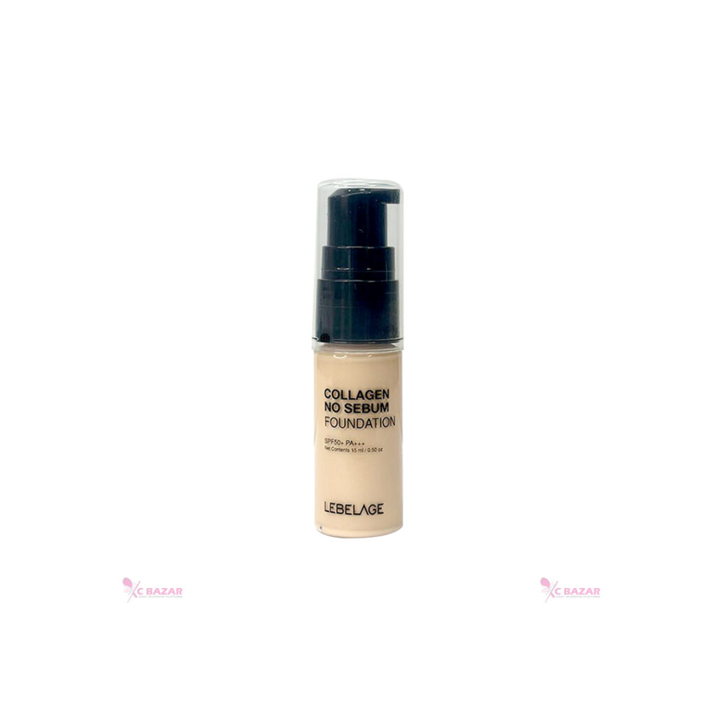 Lebelage Collagen No Sebum Foundation SPF50+ PA+++ No.13, 15 ml