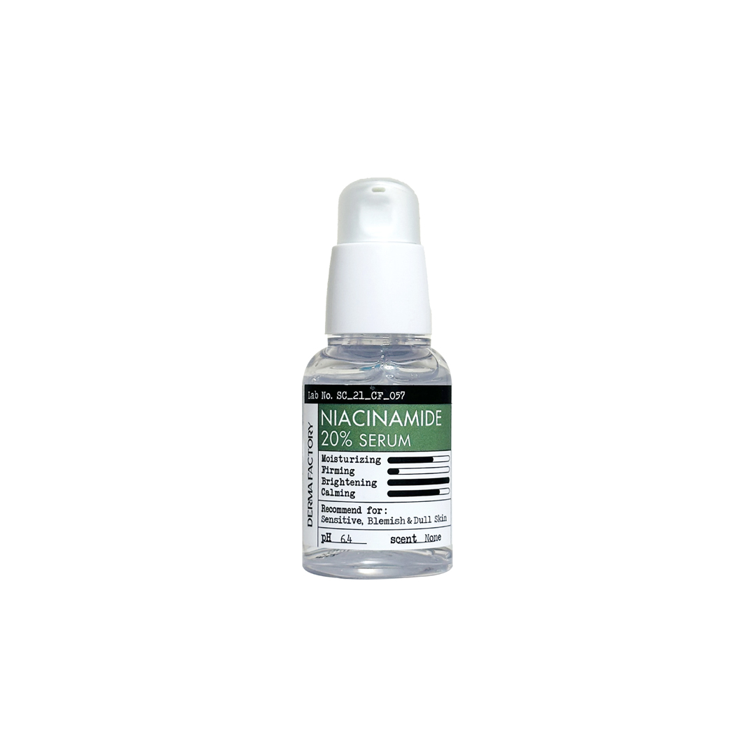 DERMA FACTORY Niacinamide 20% Serum - 30 ml