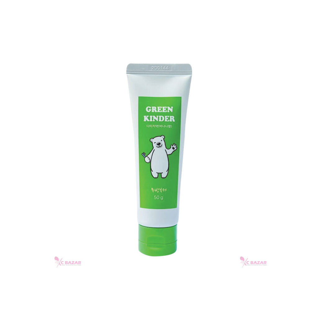 South Korean Green Kinder Dt Toothpaste ( Banana Flavour) 50 g