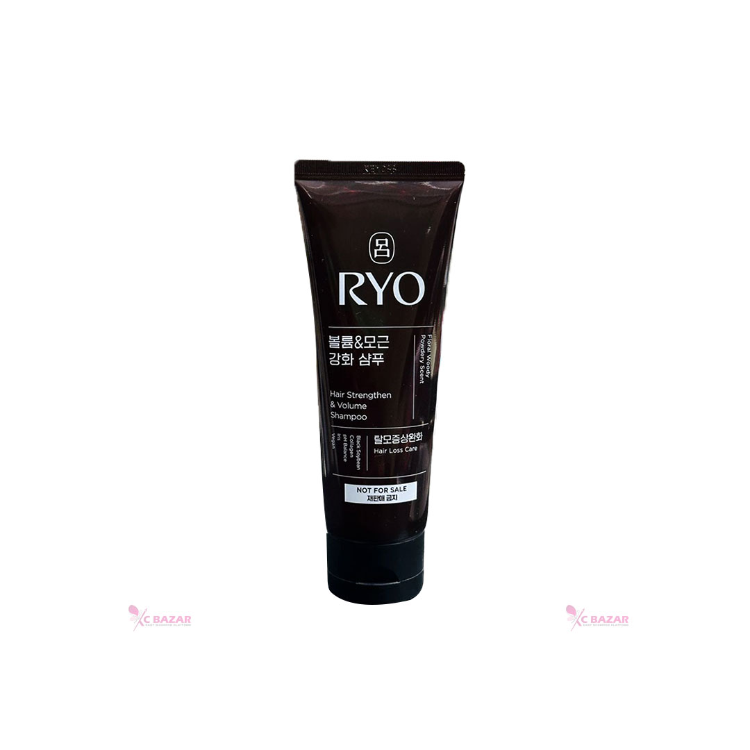 Ryo Hair Strengthen & Volume Shampoo – Floral Woody Powdery Scent 112 ml