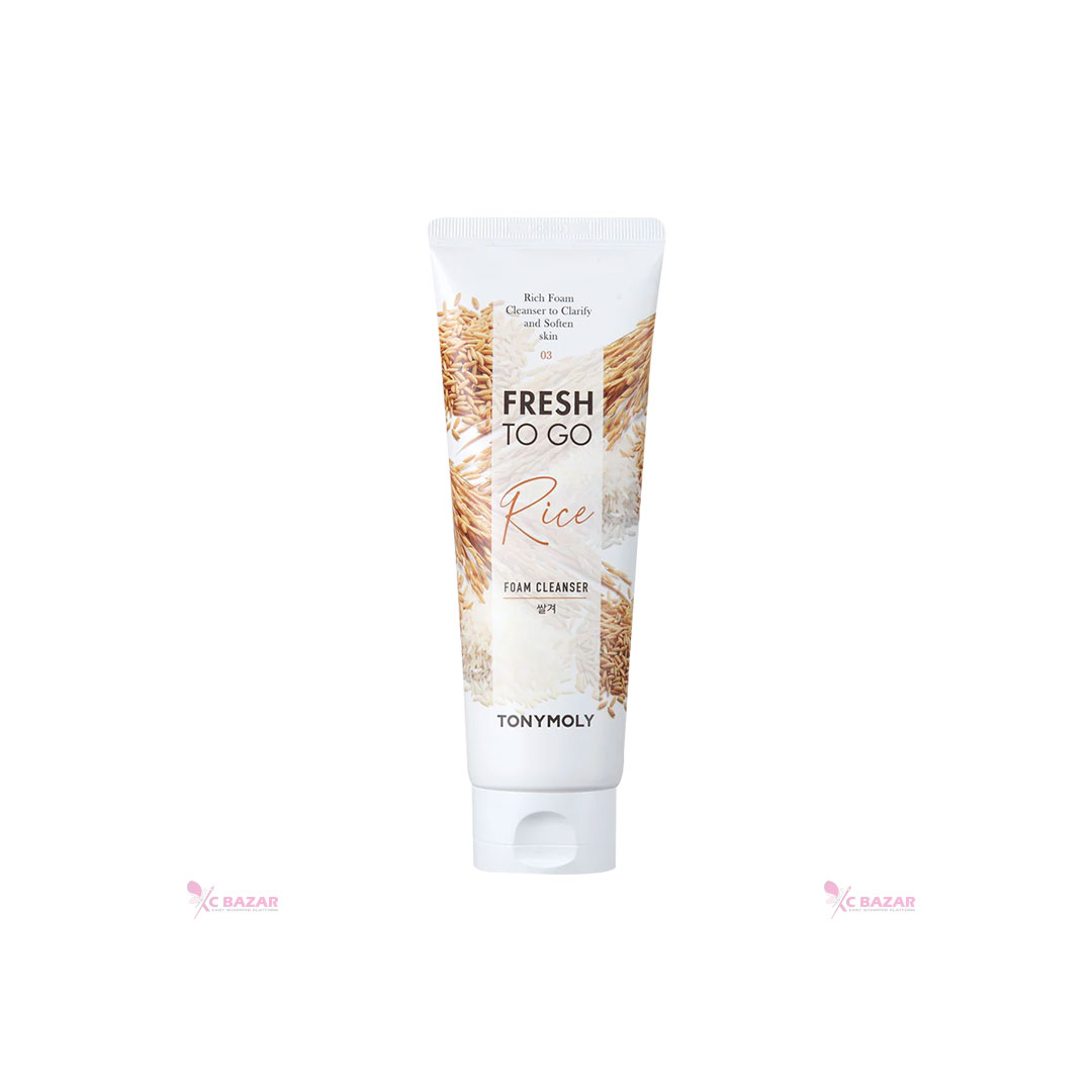 Tonymoly Fresh To Go Rice Foam Cleanser 170 ml