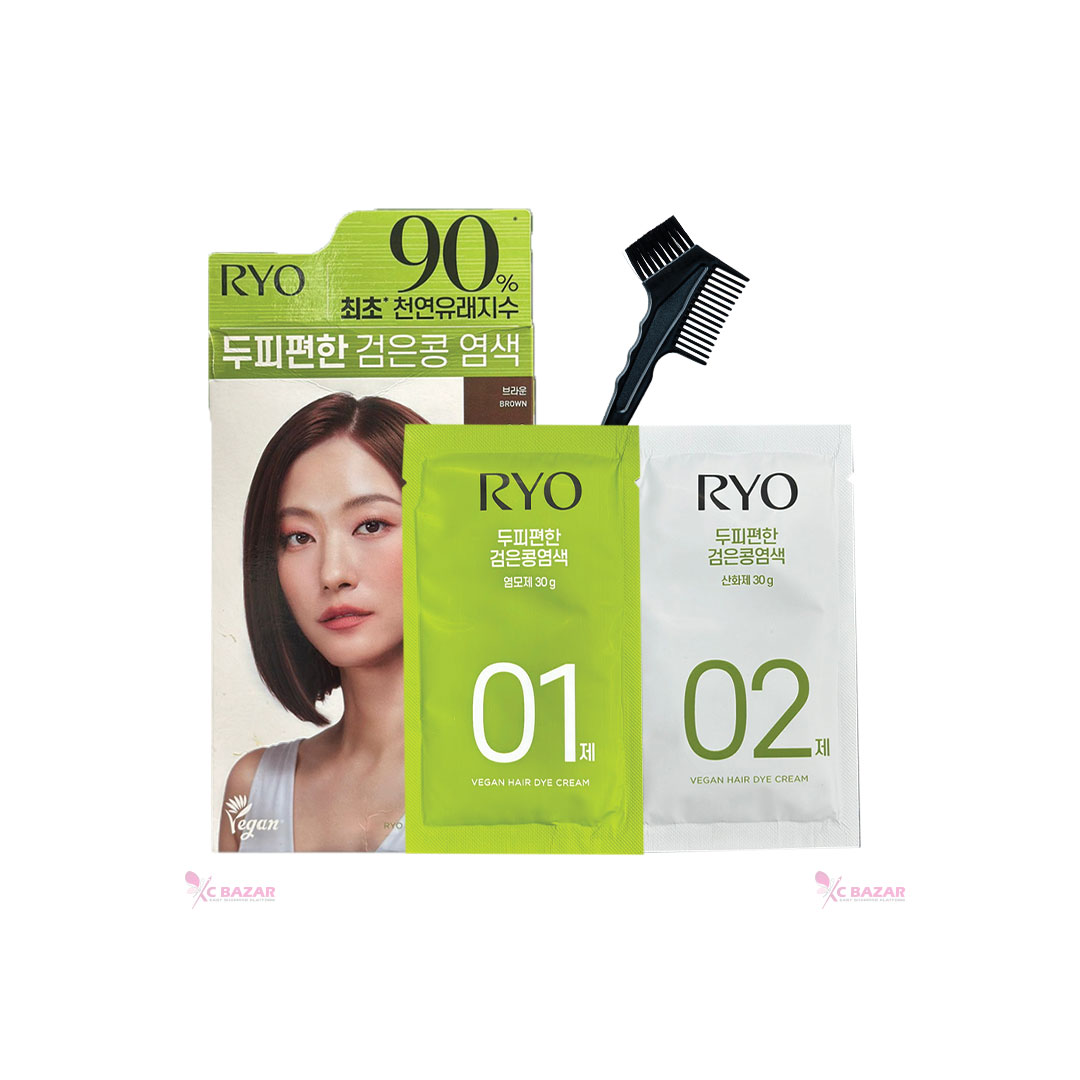 RYO Vegan Hair Dye Cream (Brown-6.0)