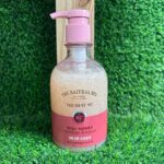 on the body Veilment Natural Spa Dead Sea Salt Scrub Body Cleanser Black Rose Scent 400 ml