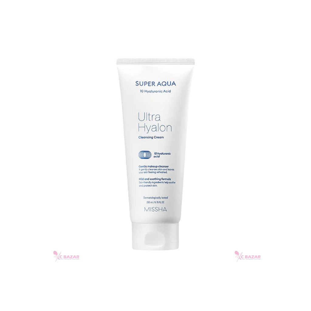Missha Super Aqua Ultra Hyalron Cleansing Cream 200 ml