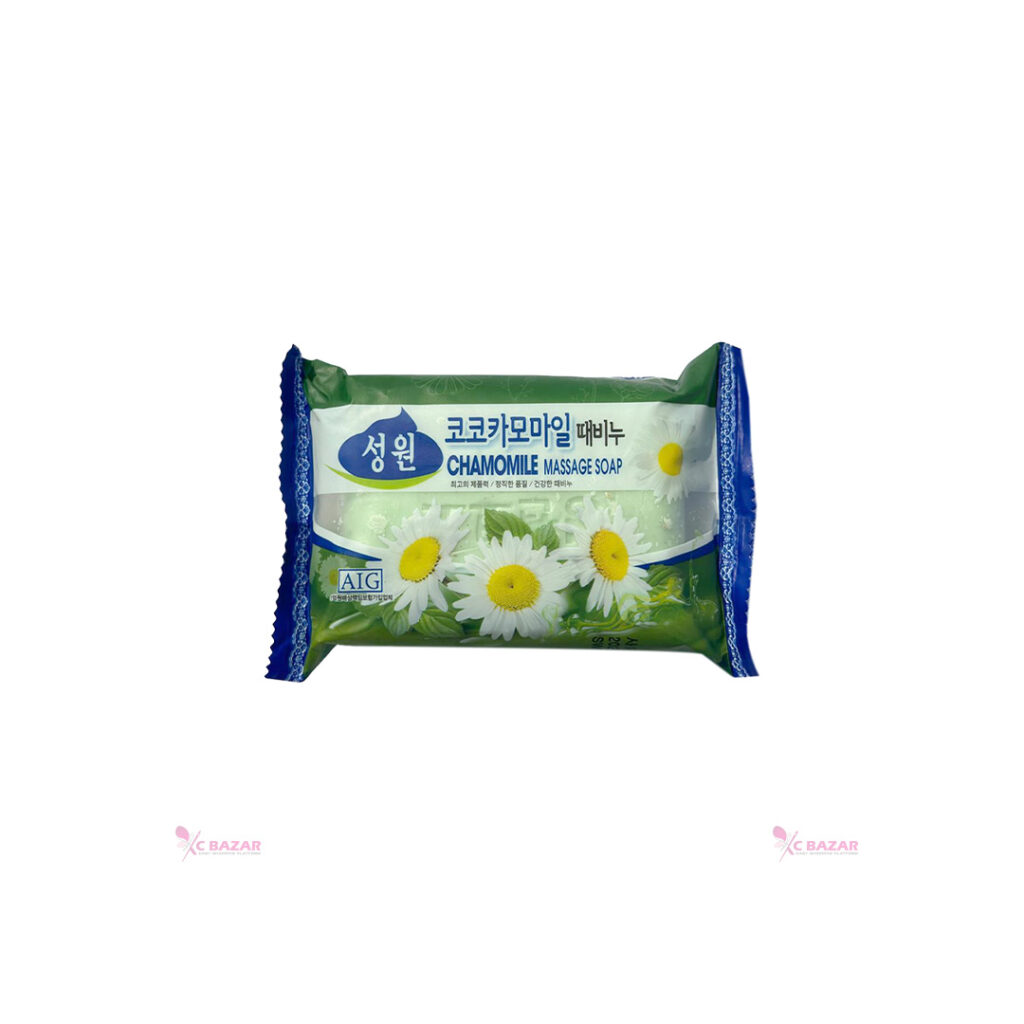 Sungwon Cosmetics Chamomile Massage Soap 150 g