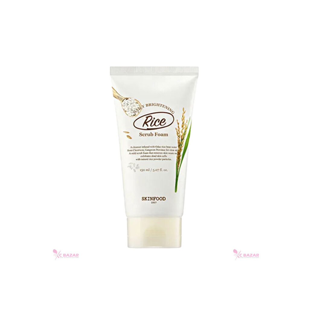 SkinFood Rice Daily Brightening Scrub Foam 150 ml