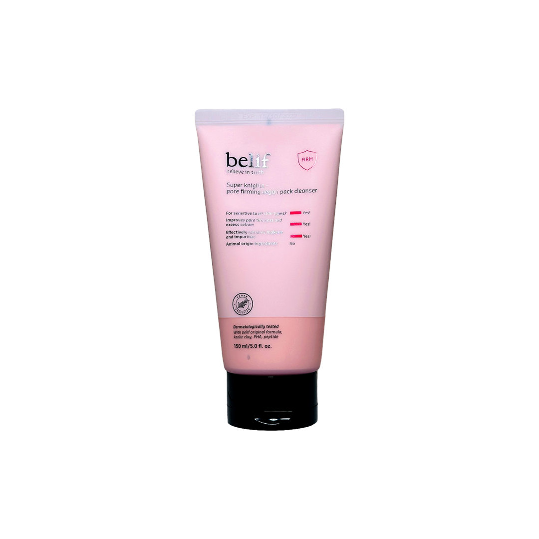 "Belif Super Knights- Pore Firming Vegan Pack Cleanser 150 ml "
