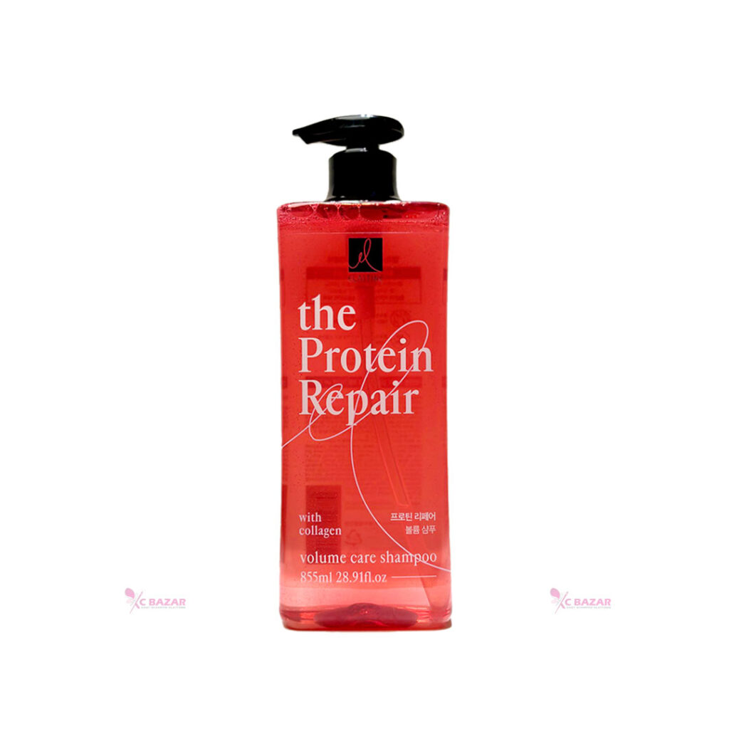 Elastine The Protein Repair With Collagen Volume Care Shampoo 855 ml