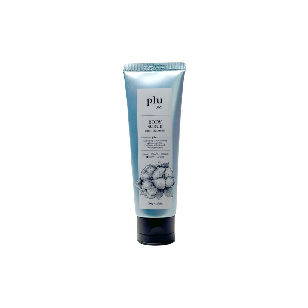 Plu Body Scrub 100g - Cotton Musk