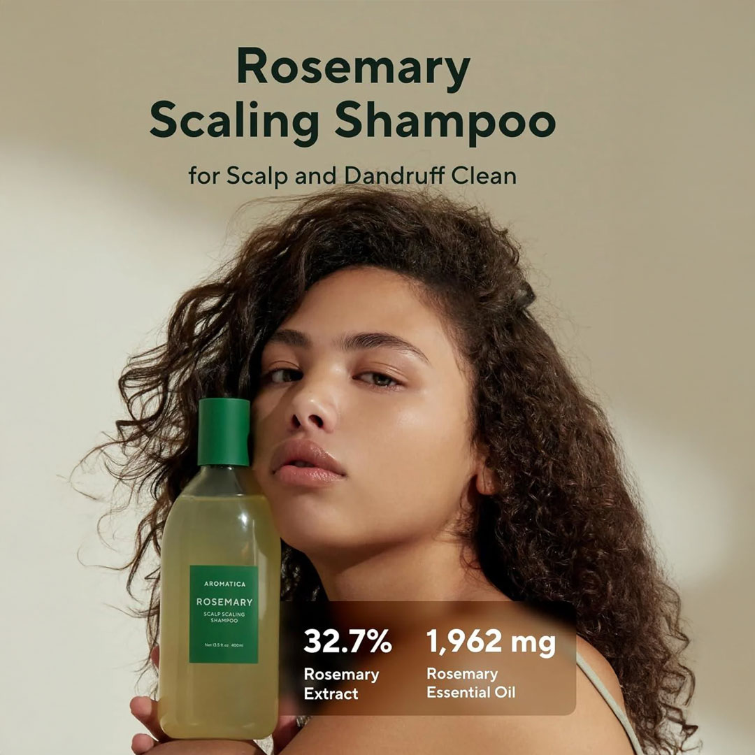 Aromatica Rosemary Scalp Scaling Shampoo 400 ml (1) Aromatica Rosemary Scalp Scaling Shampoo 400 ml
