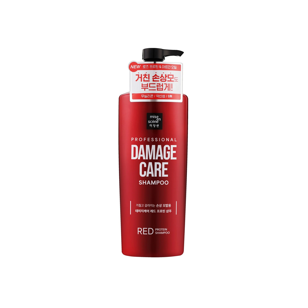 Mise En Scene Damage Care - Red Protein Shampoo 680 ml (1) Mise En Scene Damage Care - Red Protein Shampoo 680 ml