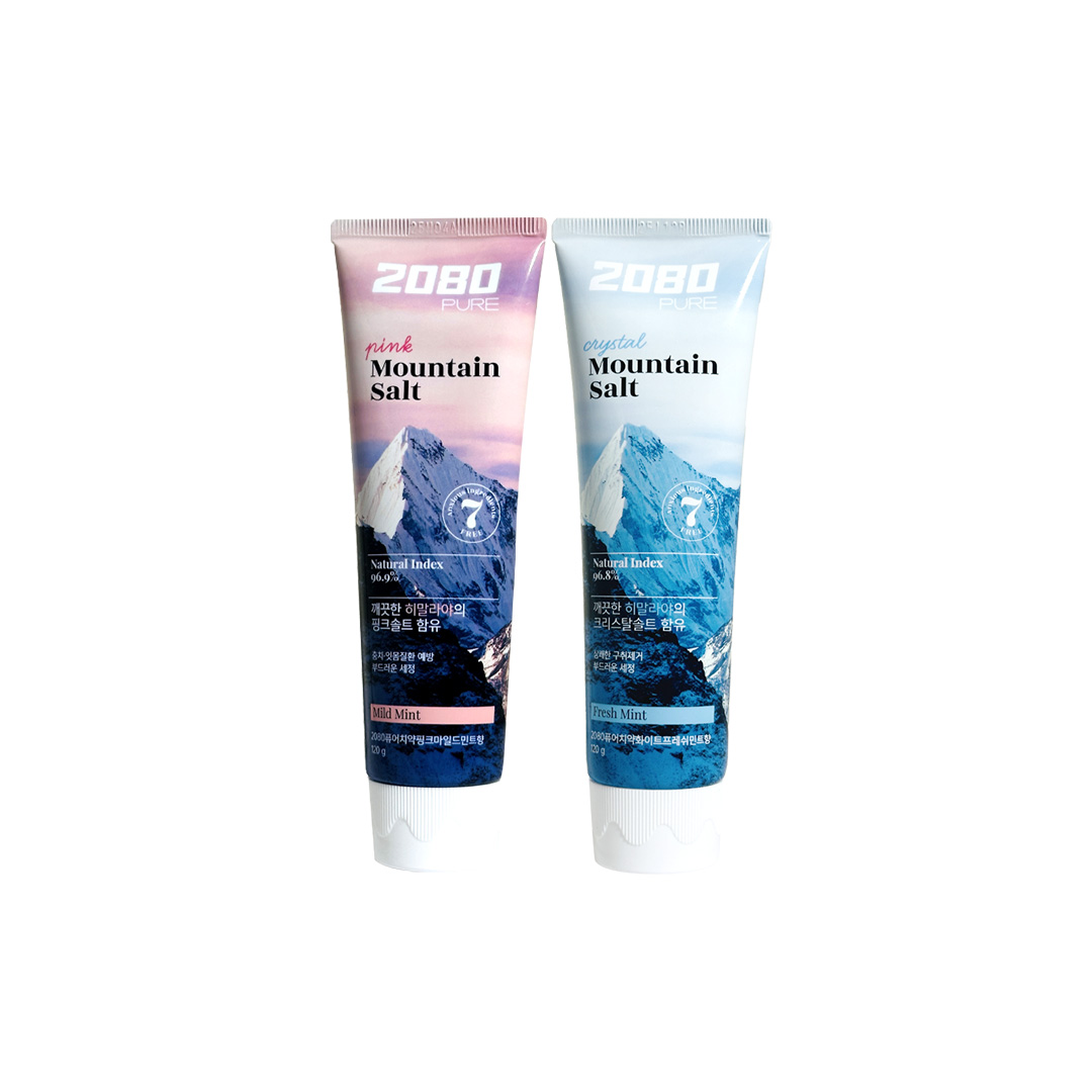 2080 Pure Crystal Mountain Salt ( Fresh Mint Flavor ) 120 g (4) 2080 Pure Crystal Mountain Salt ( Fresh Mint Flavor ) 120 g