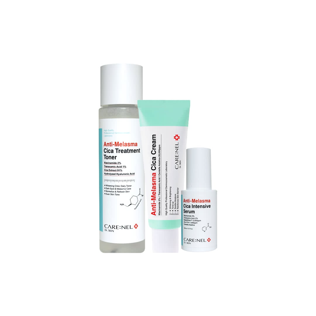 Care:nel Anti-Melasma Cica 3-Step Treatment Set